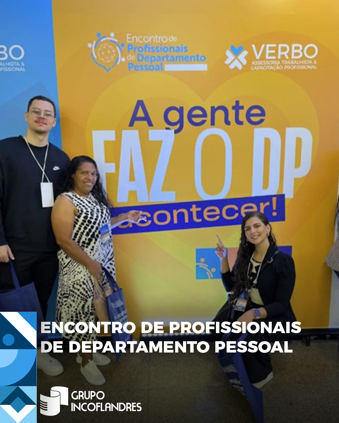 Time marca presença na 3ª edição do Encontro de Profissionais de DP em São Paulo
