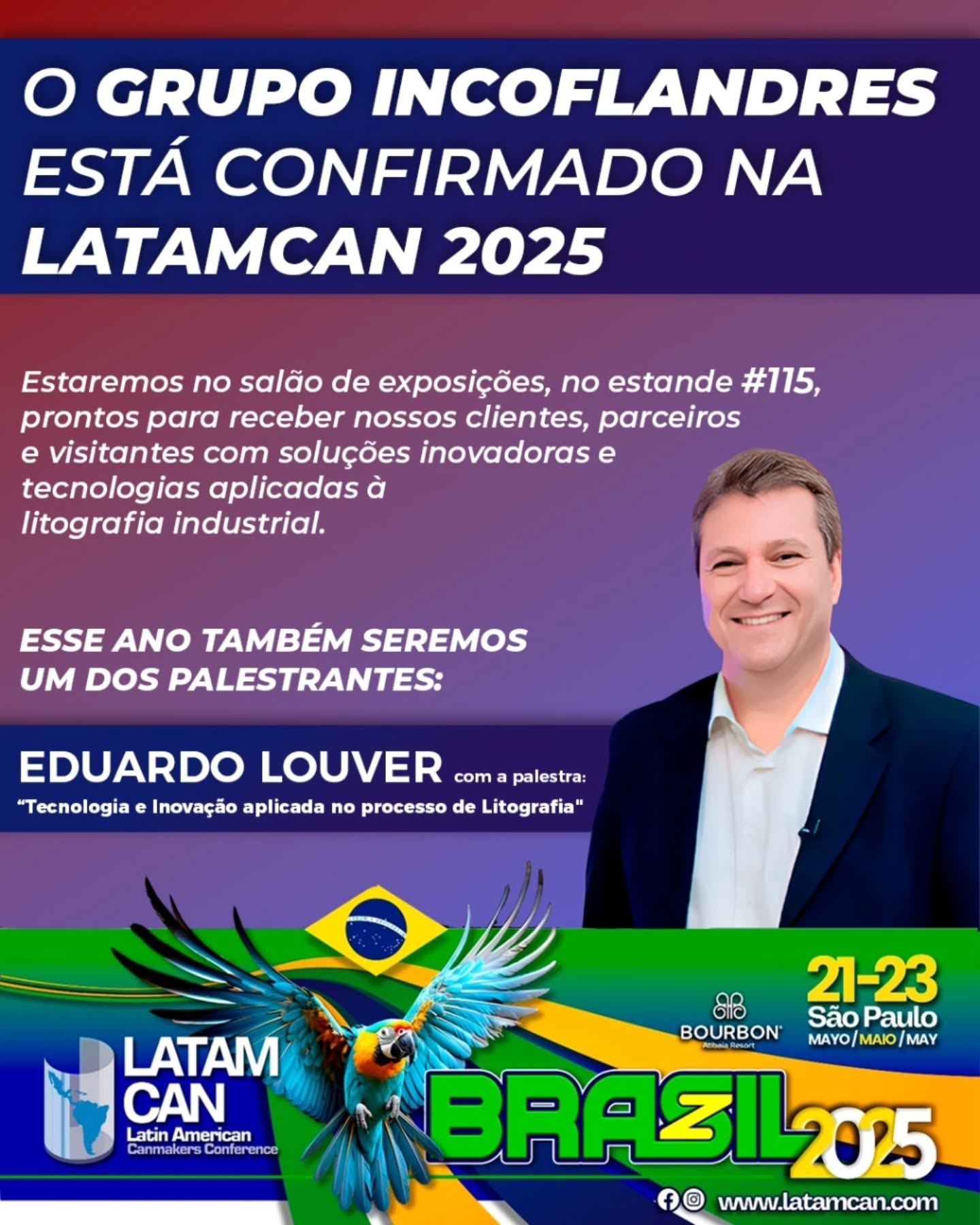 🎉 Estamos na LATAMCAN 2025!