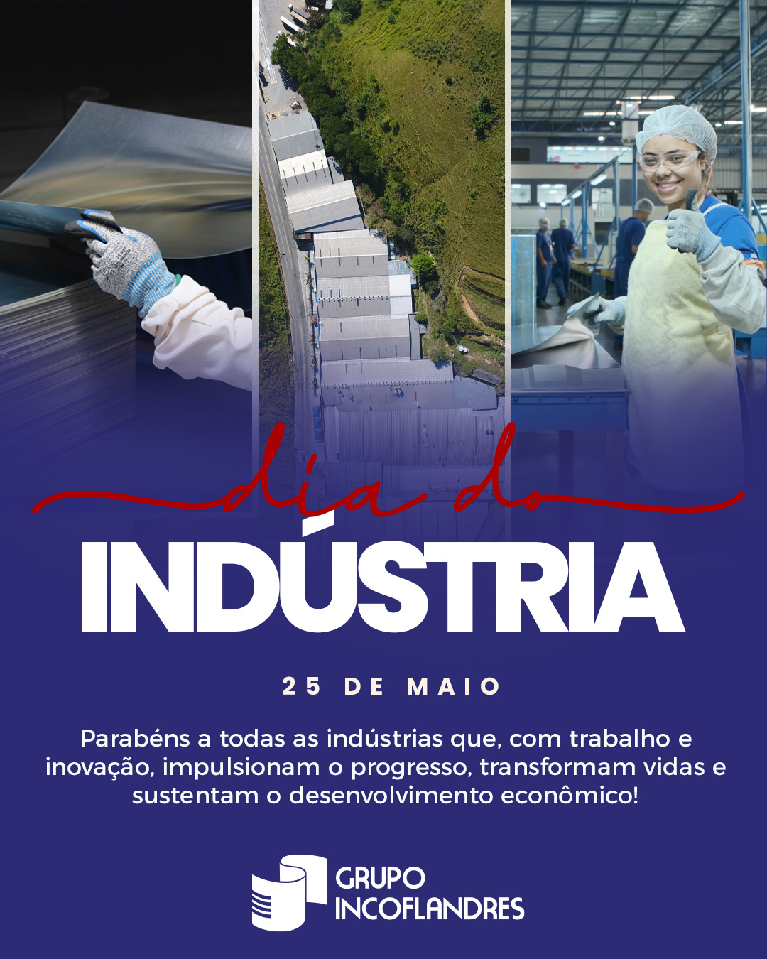 🏭 25 de maio – Dia da Indústria
