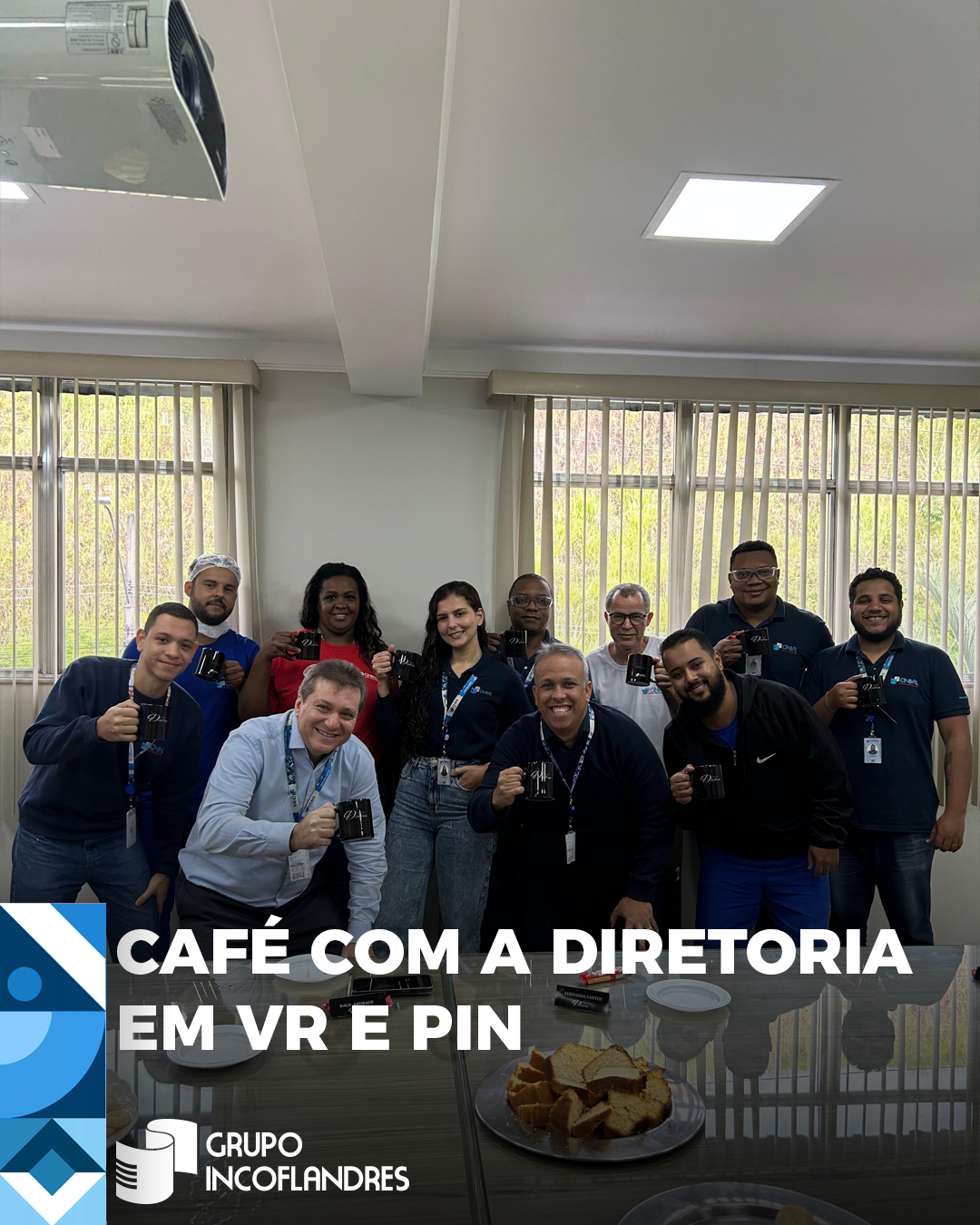 Primeira edição do Café com a Diretoria 2025: momento especial de diálogo e proximidade!