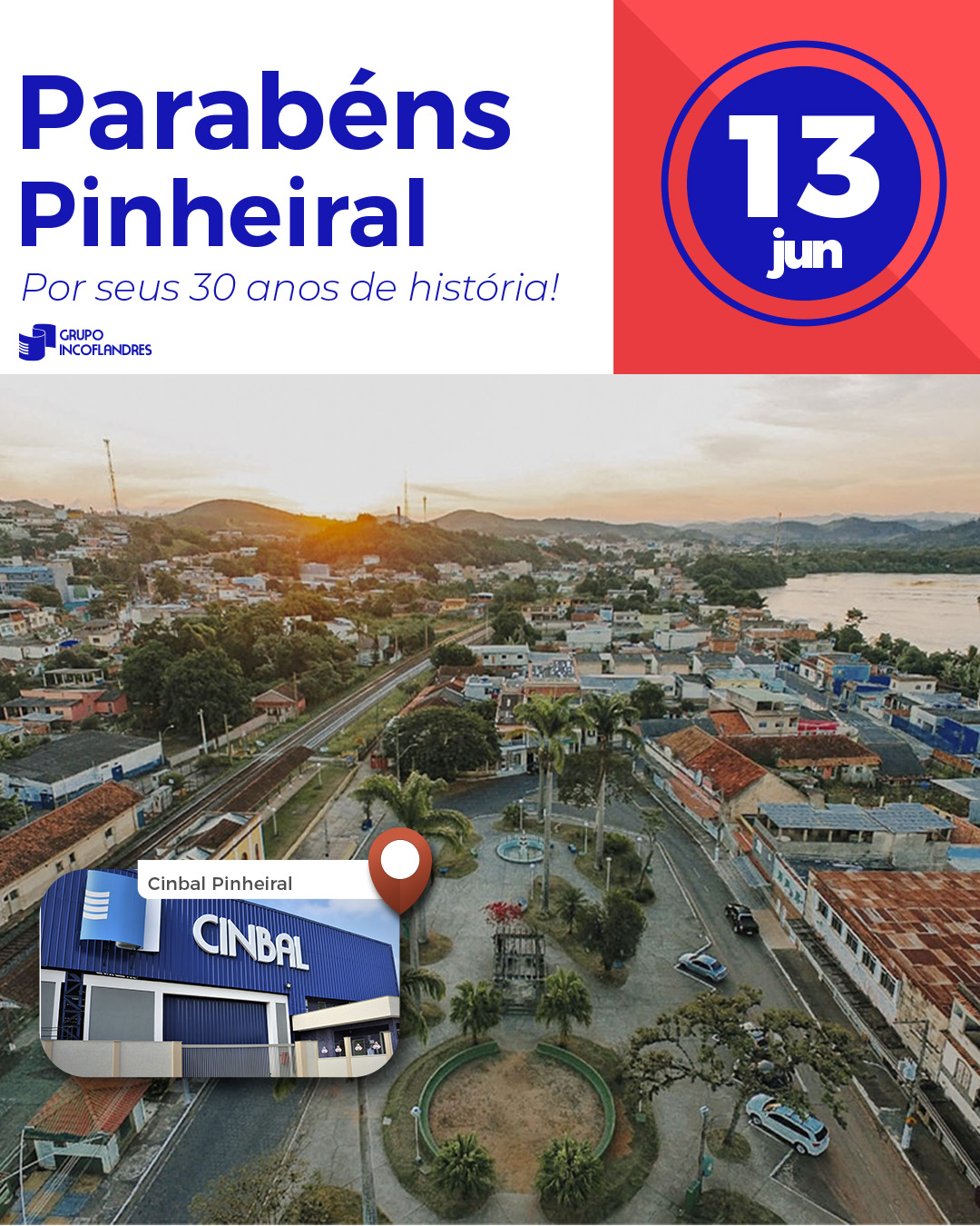 🎉 Parabéns, Pinheiral! 🎉