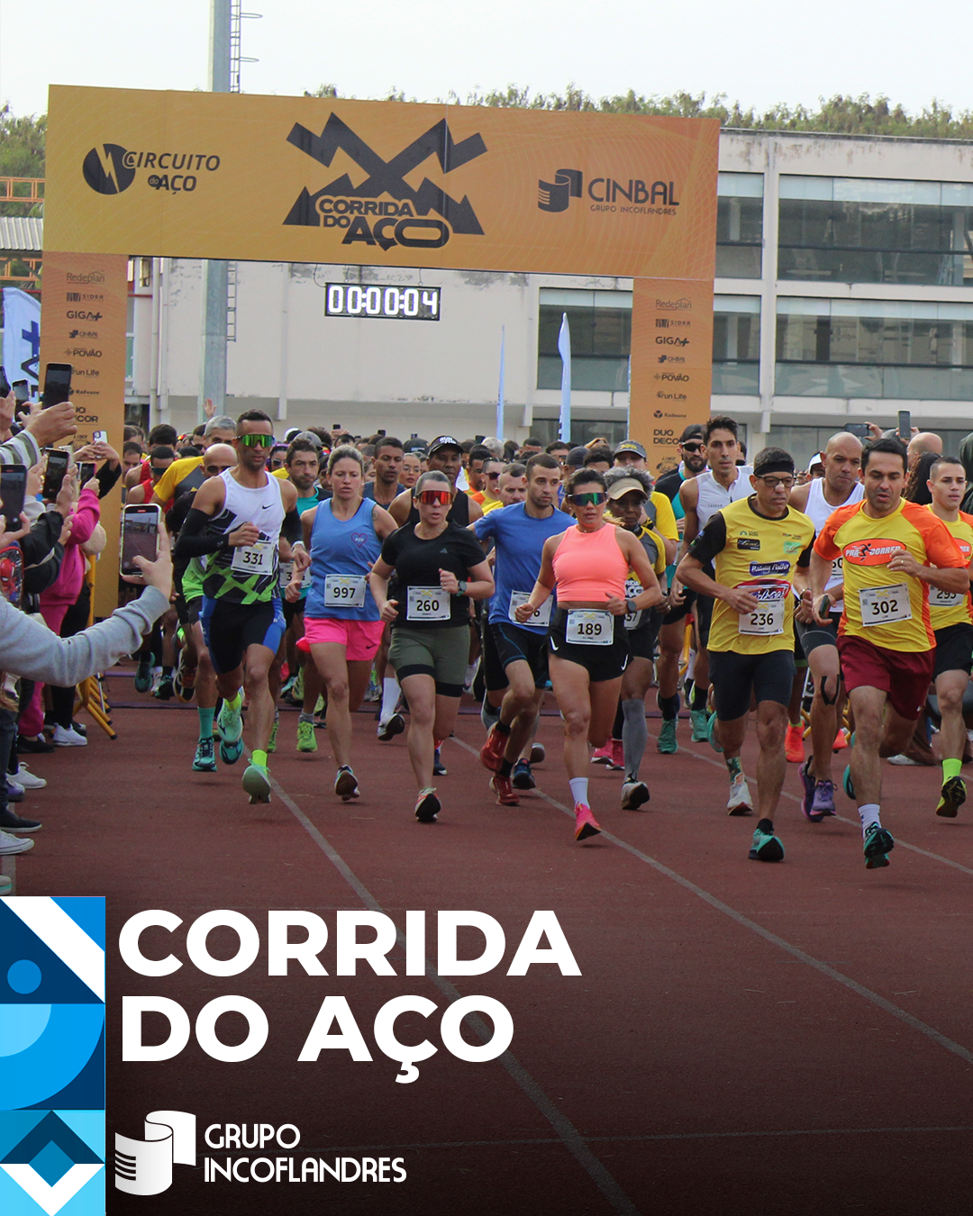 CORRIDA DO AÇO