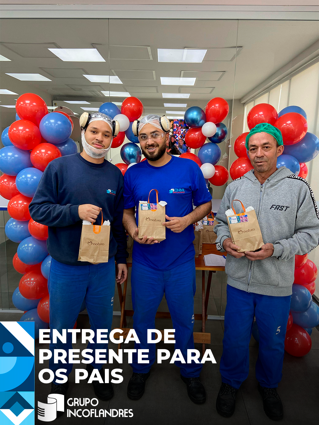 Entrega Presente Dia dos Pais