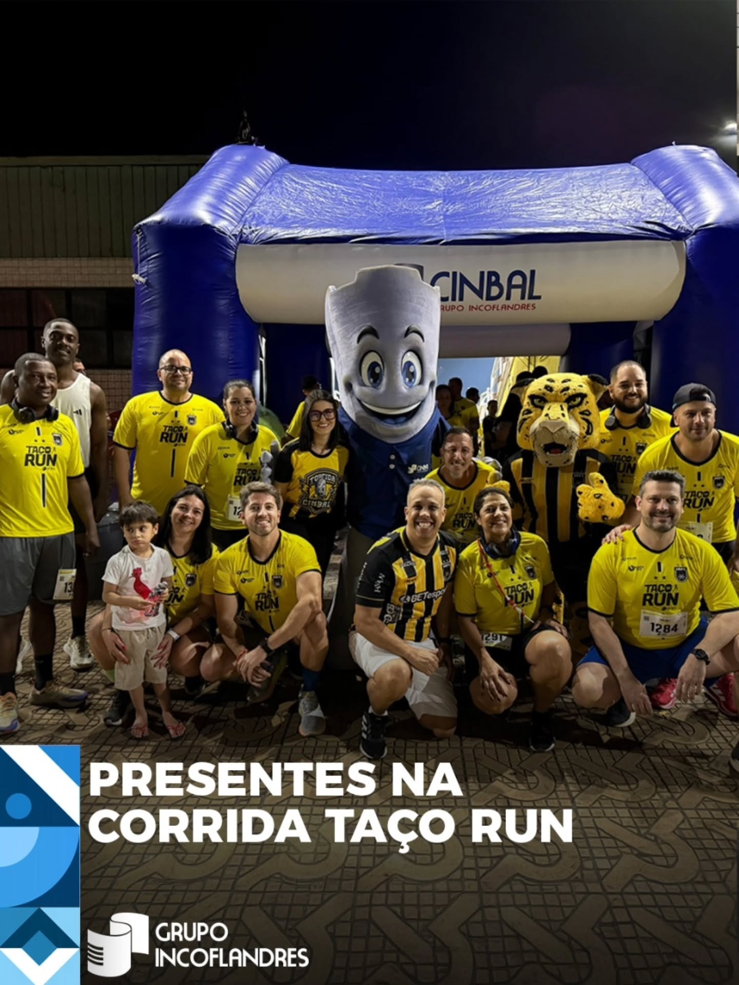 Taço Run Cinbal: mais uma noite de superação e conquistas!