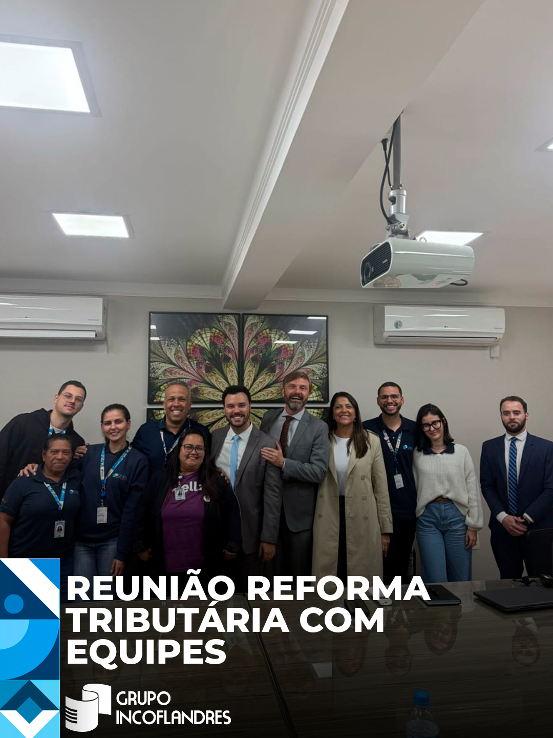 Reunião Reforma Tributária com Equipes